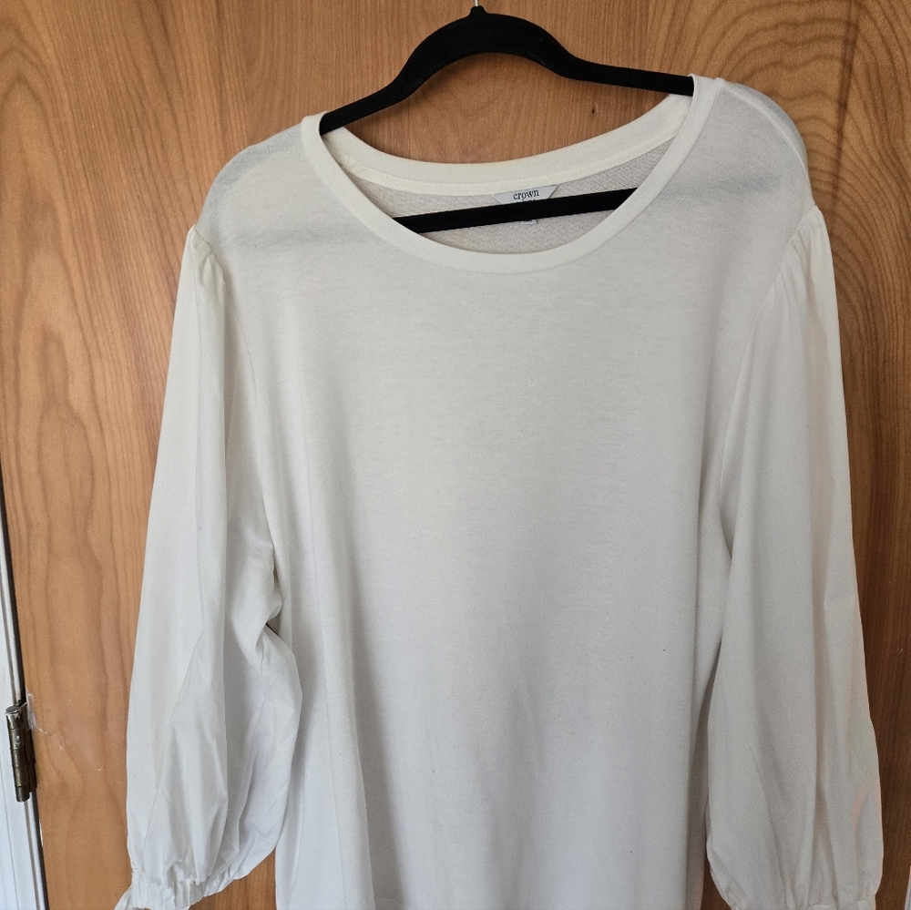 Elegant White Women's Top